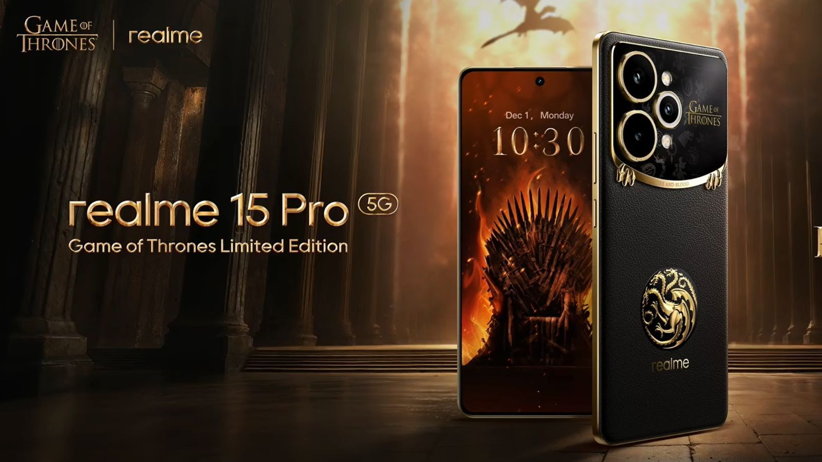 Realme 15 Pro Game of Thrones Edition