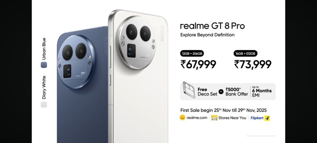 Realme GT 8 Pro price