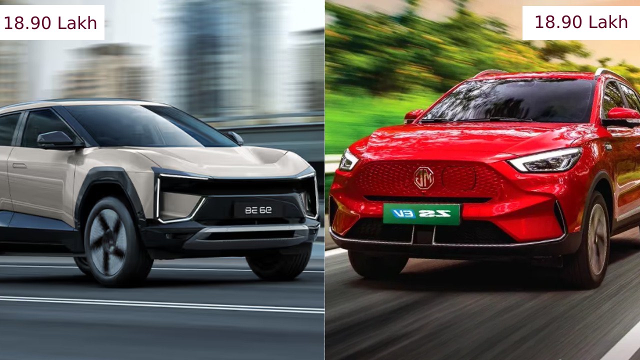 Mahindra BE 6 Vs MG ZS