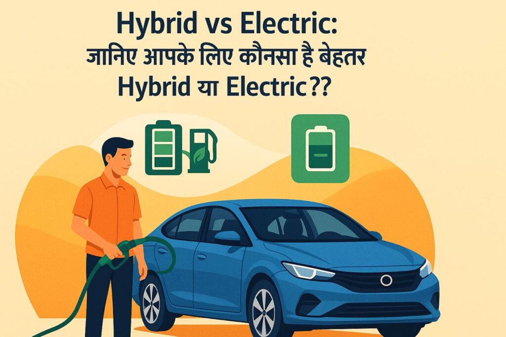 Hybrid vs Electric: जानिए आपके लिए कौनसा है बेहतर विकल्प Hybrid या Electric??