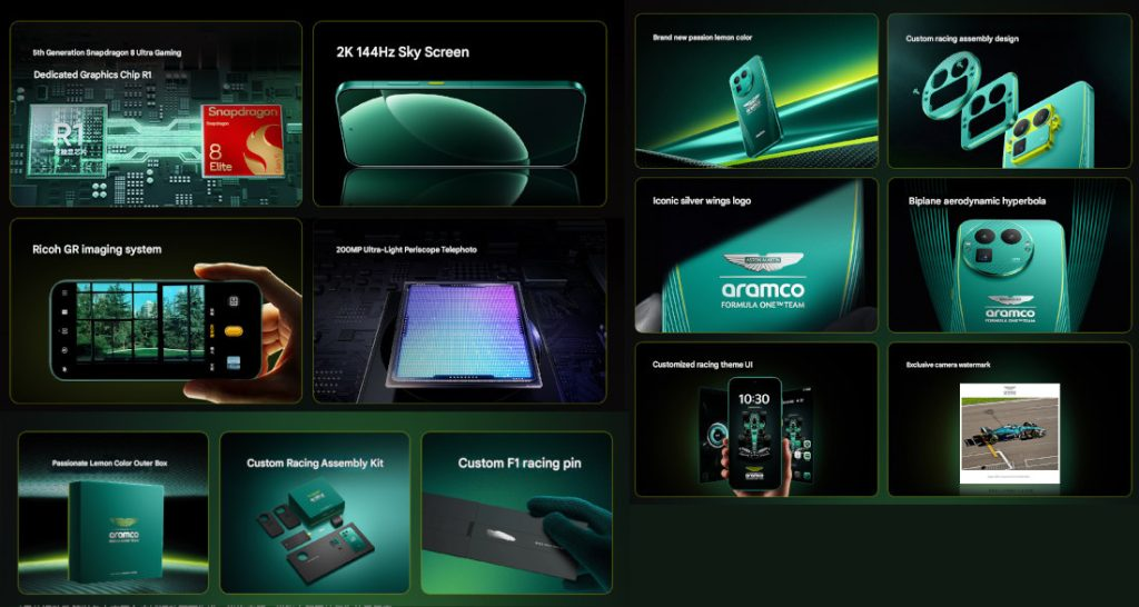 Realme GT 8 Pro Dream Edition – Aston Martin F1 के स्पेशल डिज़ाइन के साथ 24 नवंबर को हुआ धमाकेदार लॉन्च Realme GT 8 Pro