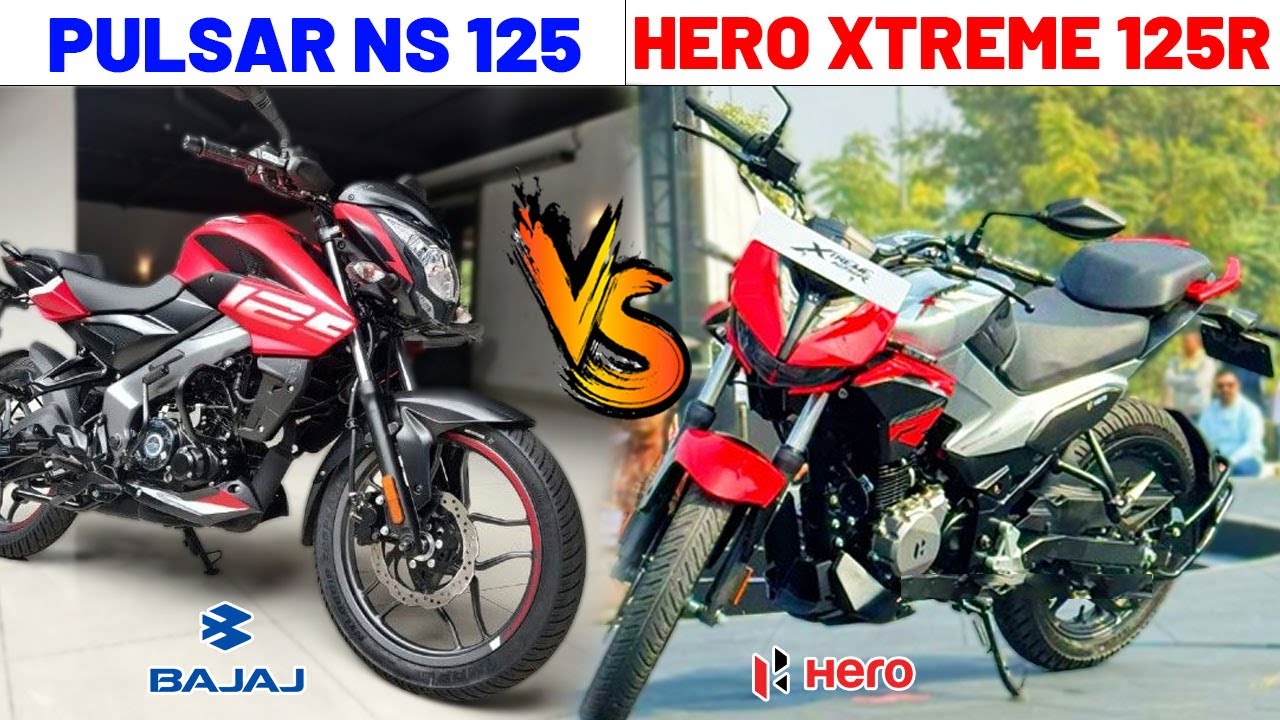 Hero Xtreme 125R vs Bajaj Pulsar NS125 -कौनसी 125cc बाइक है युवाओं की पसंद?