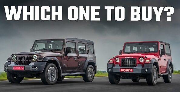 Mahindra Thar vs Mahindra Thar ROXX 2025