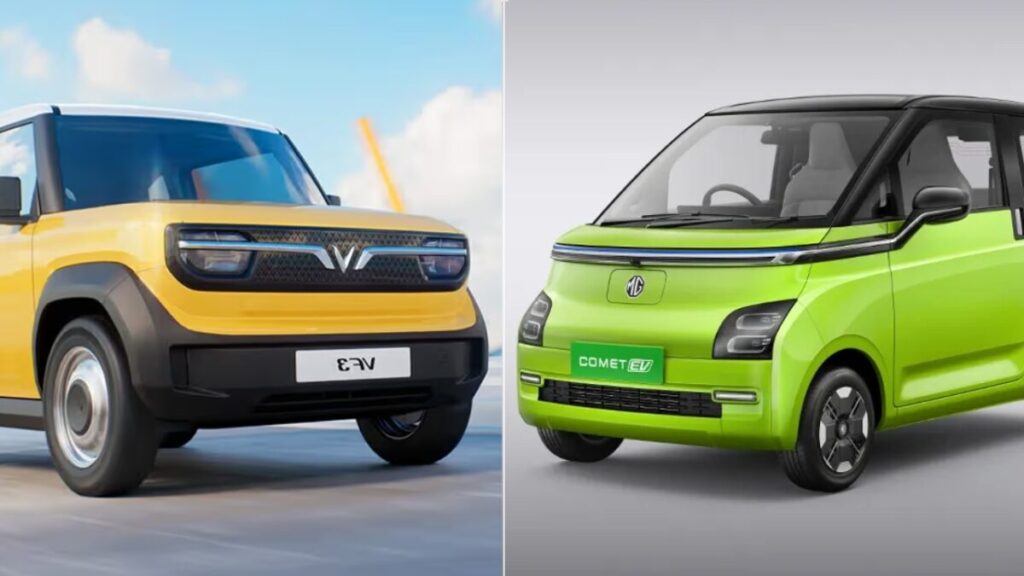 VinFast VF 3 vs MG Comet EV: कौनसी EV आपके लिए बेहतर है?