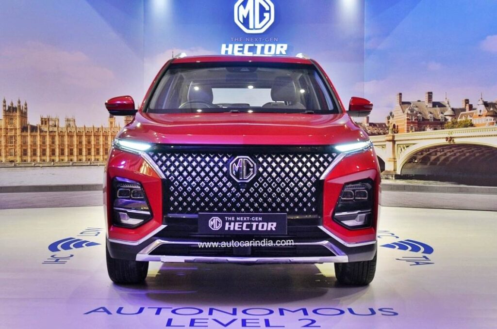 MG Hector Facelift: नया लुक, नई टेक्नोलॉजी और 2026 की तैयारी -पूरी जानकारी MG Hector Facelift: नया लुक, नई टेक्नोलॉजी और 2026 की तैयारी -पूरी जानकारी