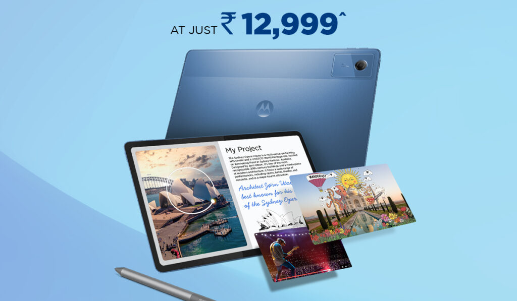 Students और Professionals के लिए ₹20,000 से कम के Top 5 Tablets Motorola Pad 60 Neo