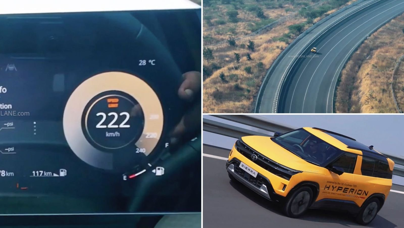 tata sierra top speed