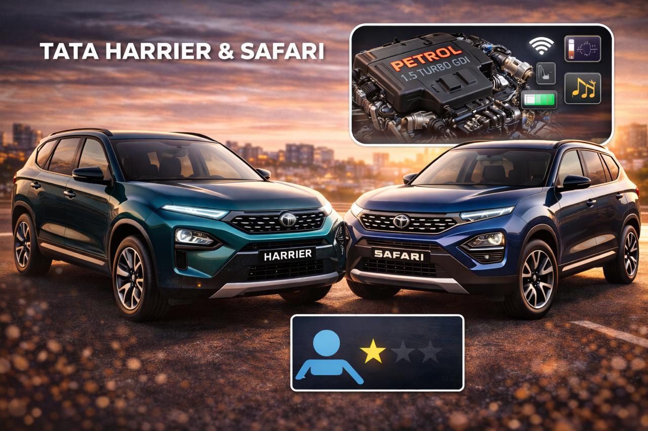 Tata Harrier और Safari