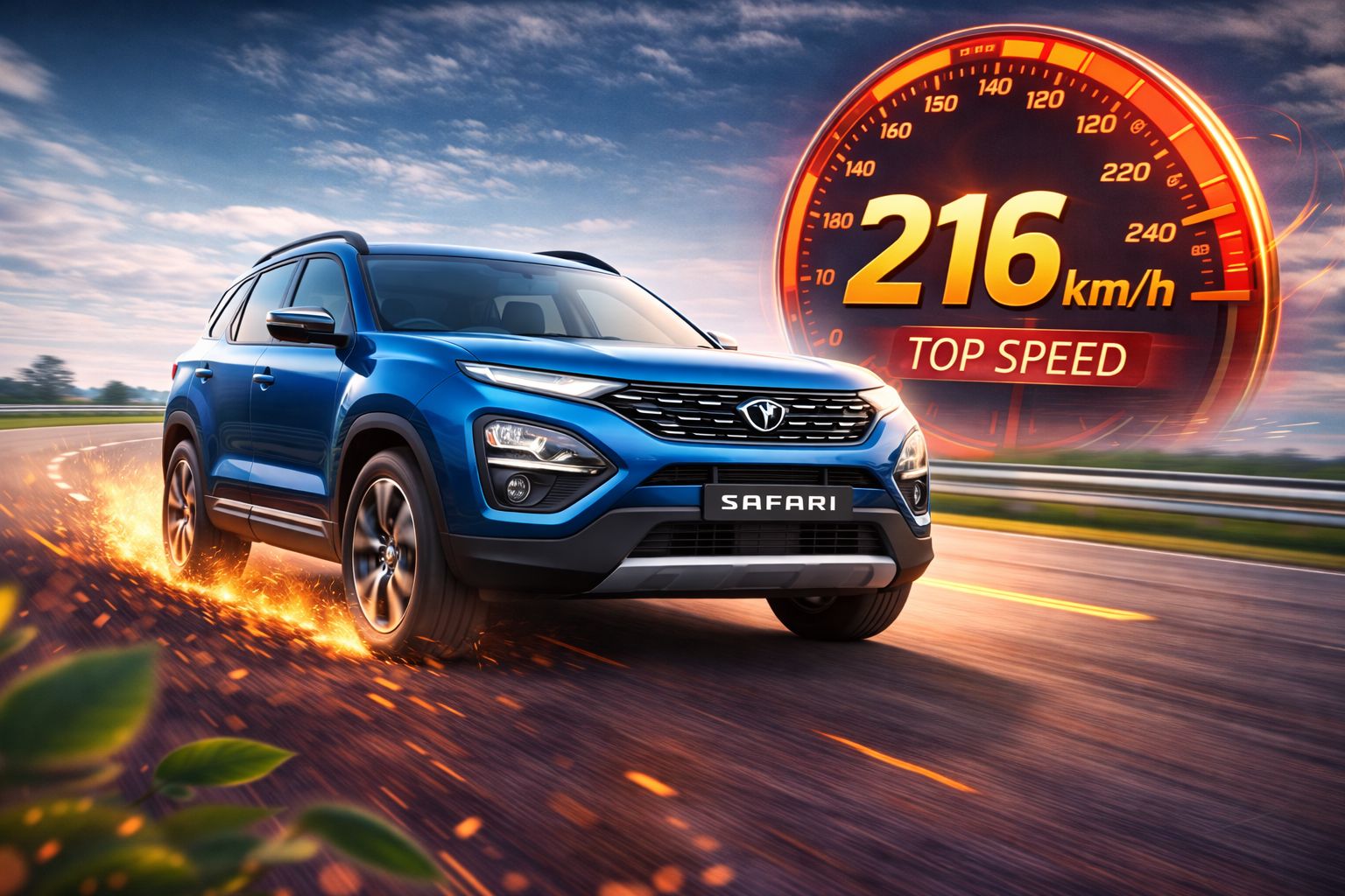 Tata Safari Top Speed