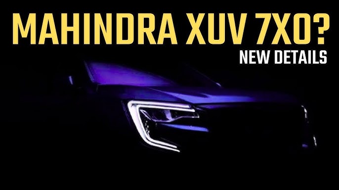 Mahindra XUV 7XO: 5 जनवरी 2026 को वर्ल्ड प्रीमियर,जानिए क्या नया होने वाला है Mahindra XUV 7XO: 5 जनवरी 2026 को वर्ल्ड प्रीमियर,जानिए क्या नया होने वाला है