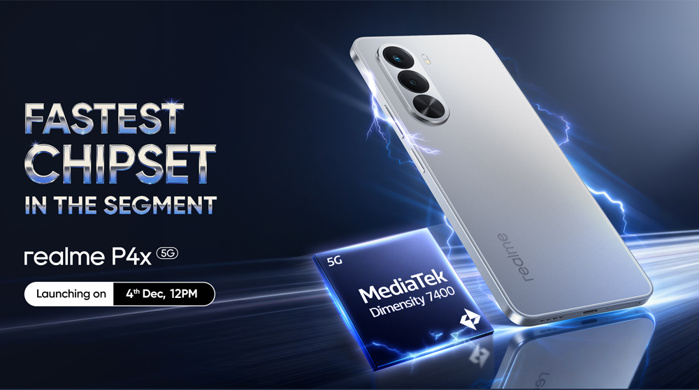 Realme P4x 5G बना भारत का नया बेस्टसेलर – दमदार परफॉर्मेंस, 7000mAh बैटरी और 144Hz डिस्प्ले ने मचाया तहलका