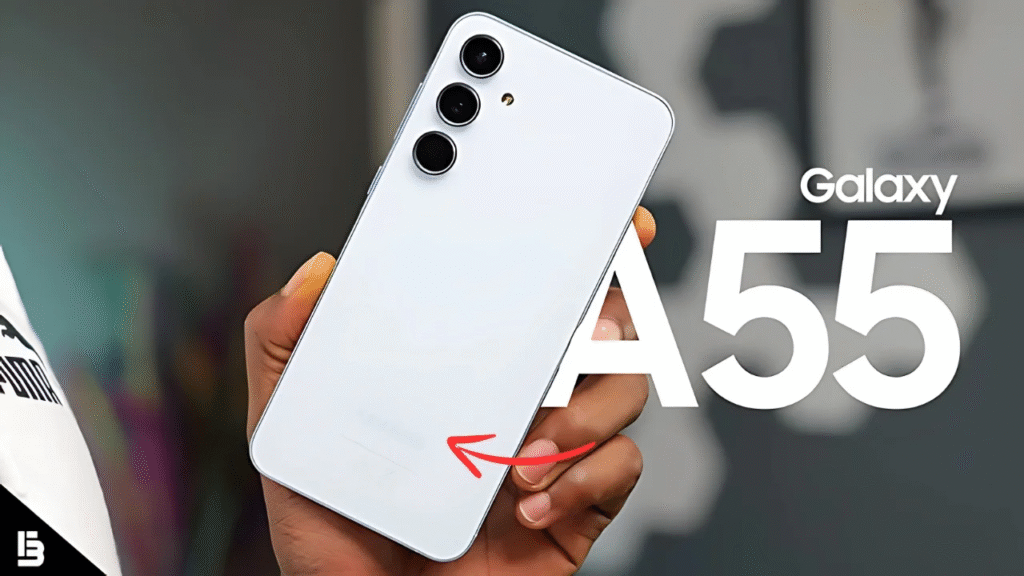 Samsung Galaxy A55 5G ₹23,999 में: 44% सस्ता मिल रहा Samsung का प्रीमियम फोन, डिजाइन से लेकर अपडेट्स तक सब कुछ दमदार Samsung Galaxy A55 5G ₹23,999 में: 44% सस्ता मिल रहा Samsung का प्रीमियम फोन, डिजाइन से लेकर अपडेट्स तक सब कुछ दमदार