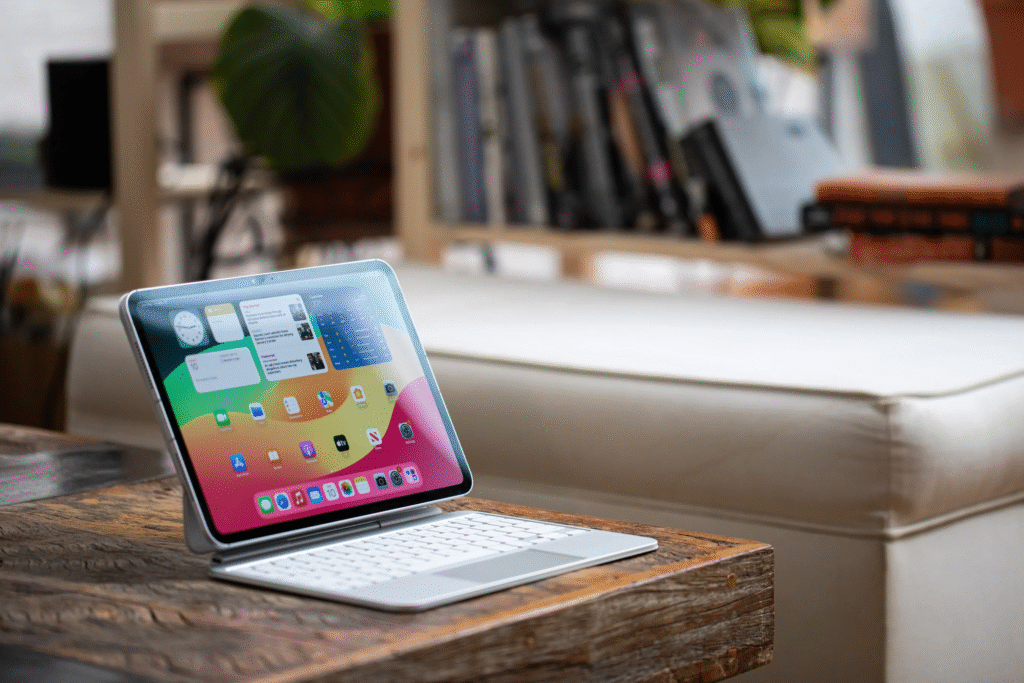 Apple iPad Pro (M5, 2025) – अल्ट्रा-प्रीमियम परफॉर्मेंस वाला प्रो-लेवल टैबलेट, जो हर क्रिएटर और प्रोफेशनल के लिए बना है Apple iPad Pro (M5, 2025) – अल्ट्रा-प्रीमियम परफॉर्मेंस वाला प्रो-लेवल टैबलेट, जो हर क्रिएटर और प्रोफेशनल के लिए बना है