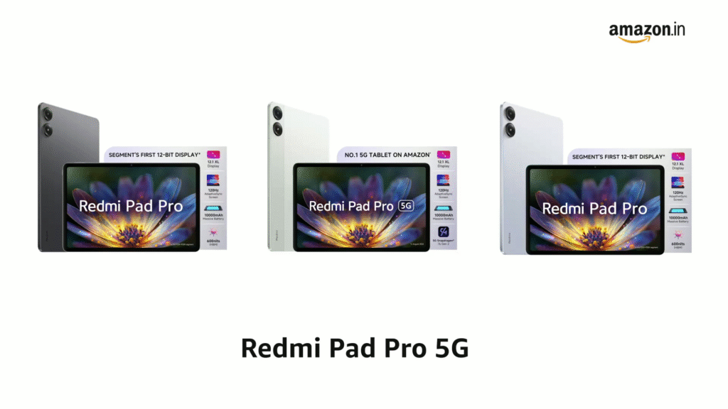 ₹19,999 में सबसे दमदार बड़ा टैबलेट – Redmi Pad Pro, पढ़ाई, OTT और प्रोडक्टिविटी के लिए एक परफेक्ट ऑल-राउंडर ₹19,999 में सबसे दमदार बड़ा टैबलेट – Redmi Pad Pro, पढ़ाई, OTT और प्रोडक्टिविटी के लिए एक परफेक्ट ऑल-राउंडर