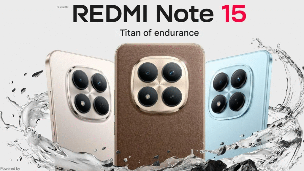 Redmi Note 15 5G लॉन्च कन्फर्म: दमदार AMOLED डिस्प्ले, Snapdragon प्रोसेसर और 5800mAh बैटरी के साथ मिड-रेंज में नया धमाका Redmi Note 15 5G लॉन्च कन्फर्म: दमदार AMOLED डिस्प्ले, Snapdragon प्रोसेसर और 5800mAh बैटरी के साथ मिड-रेंज में नया धमाका
