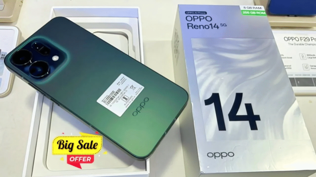 OPPO Reno 14 Pro 5G: प्रीमियम डिज़ाइन, फ्लैगशिप परफॉर्मेंस और दमदार कैमरा के साथ बना एक ऑल-राउंडर स्मार्टफोन