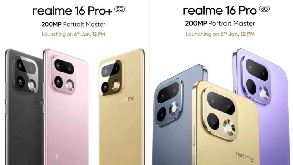 Realme 16 Pro and Realme 16 Pro+