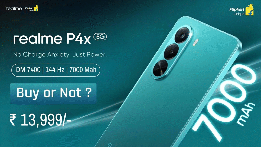 Realme P4x 5G रिव्यू: 7,000mAh बैटरी और 144Hz डिस्प्ले के साथ बजट सेगमेंट में नया पावरहाउस