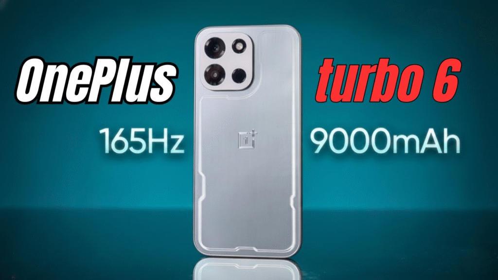 OnePlus Turbo 6: 9000mAh बैटरी और Snapdragon 8s Gen 4 के साथ पावर यूज़र्स के लिए बना स्मार्टफोन