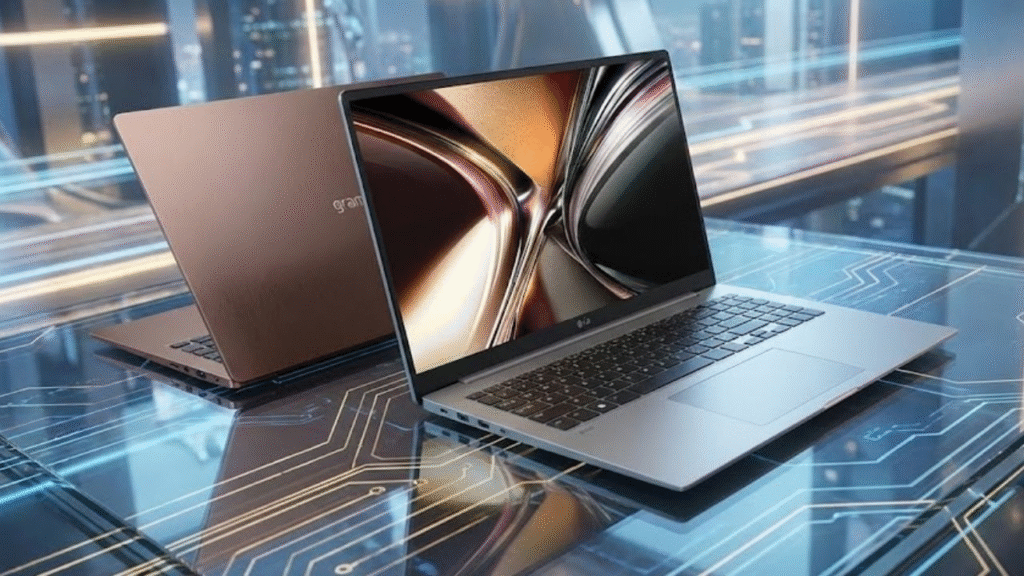 LG Gram 2026 लैपटॉप्स का ऐलान: नए Aerominum बॉडी और AI फीचर्स के साथ MacBook Air को मिलेगी कड़ी चुनौती LG Gram 2026 लैपटॉप्स का ऐलान: नए Aerominum बॉडी और AI फीचर्स के साथ MacBook Air को मिलेगी कड़ी चुनौती