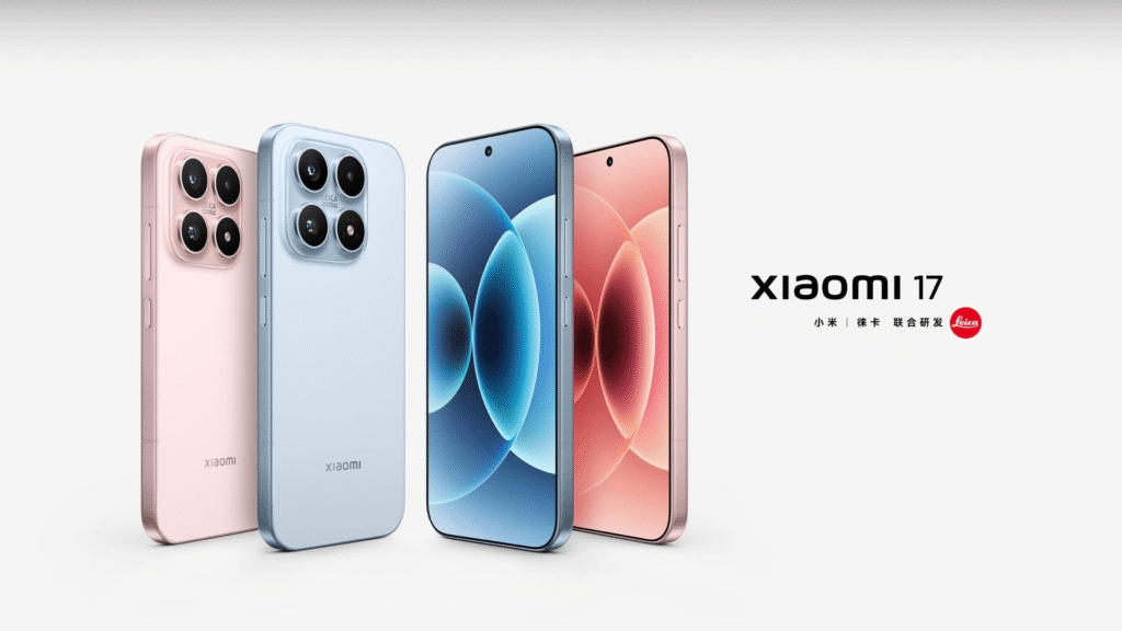 भारत में तहलका मचाने को तैयार Xiaomi 17 – Snapdragon 8 Elite और Leica कैमरा का दम भारत में तहलका मचाने को तैयार Xiaomi 17 – Snapdragon 8 Elite और Leica कैमरा का दम