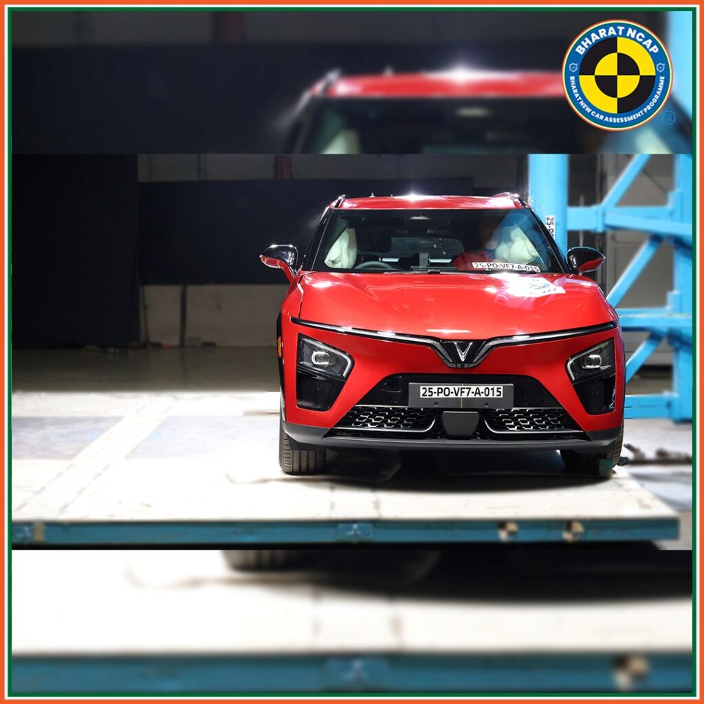 VinFast Vf6 And Vf7 Safety Rating: टाटा पंच फेसलिफ्ट के बाद, VinFast की Vf6 और Vf7 को भी Bharat NCAP में मिली 5 स्टार सुरक्षा रेटिंग VinFast VF5