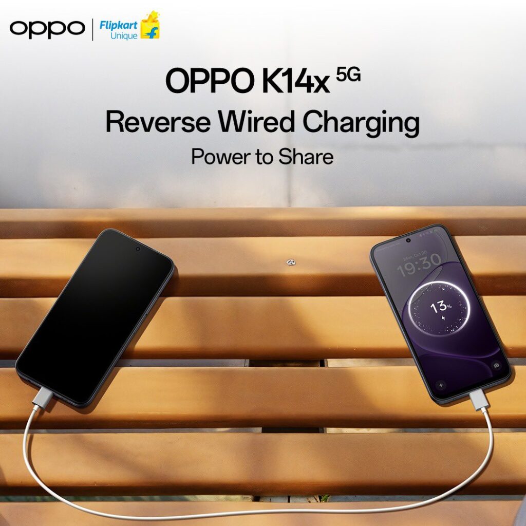 भारत में आया Oppo K14x 5G, इस कीमत में मिलेंगे प्रीमियम फीचर्स! Oppo K14x 5G