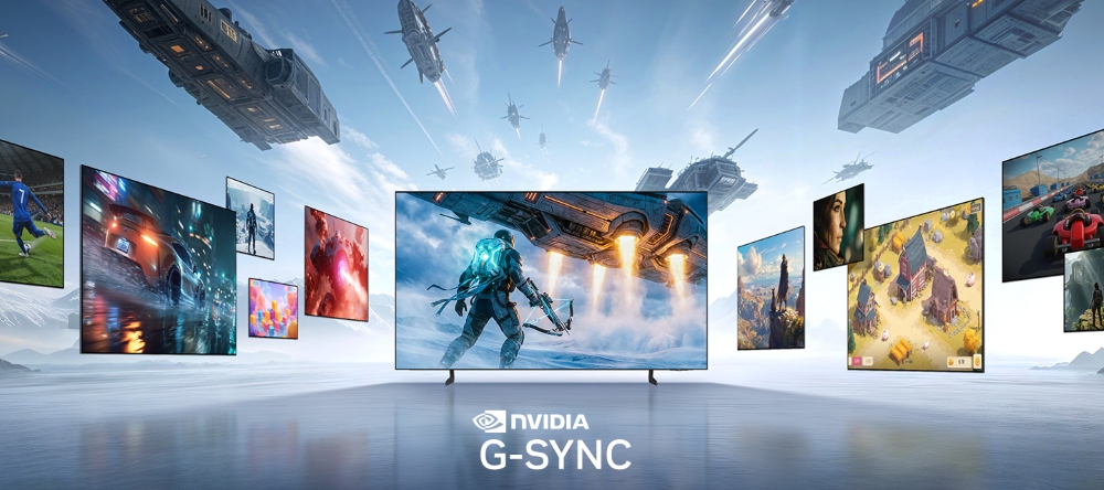 Samsung 2026 OLED TVs और Monitors को मिला NVIDIA G-SYNC Compatibility सपोर्ट, गेमिंग अनुभव होगा और भी दमदार Samsung 2026 OLED TVs और Monitors को मिला NVIDIA G-SYNC Compatibility सपोर्ट, गेमिंग अनुभव होगा और भी दमदार