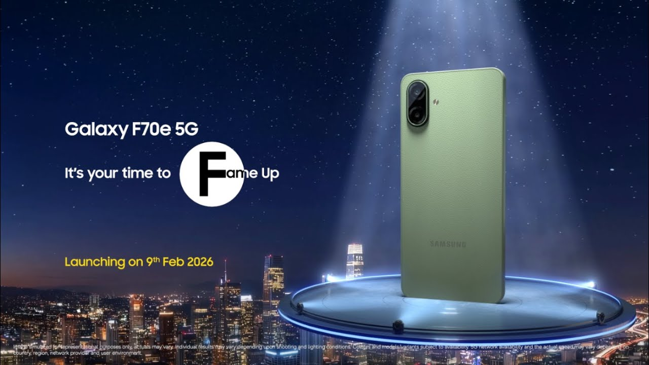 Samsung Galaxy F70e 5G