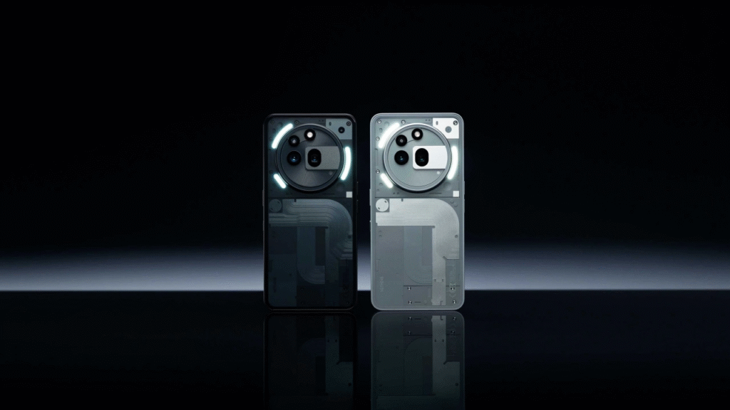 मार्च में एंट्री की तैयारी में Nothing Phone (4a) Pro: Glyph लाइट्स, 50MP ट्रिपल कैमरा और Snapdragon 7s Gen 4 की ताकत मार्च में एंट्री की तैयारी में Nothing Phone (4a) Pro: Glyph लाइट्स, 50MP ट्रिपल कैमरा और Snapdragon 7s Gen 4 की ताकत